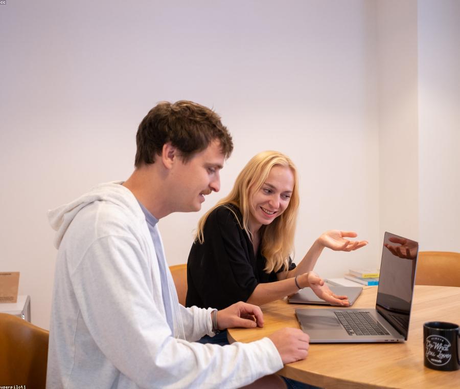 The Millenial Technologies team collaborating